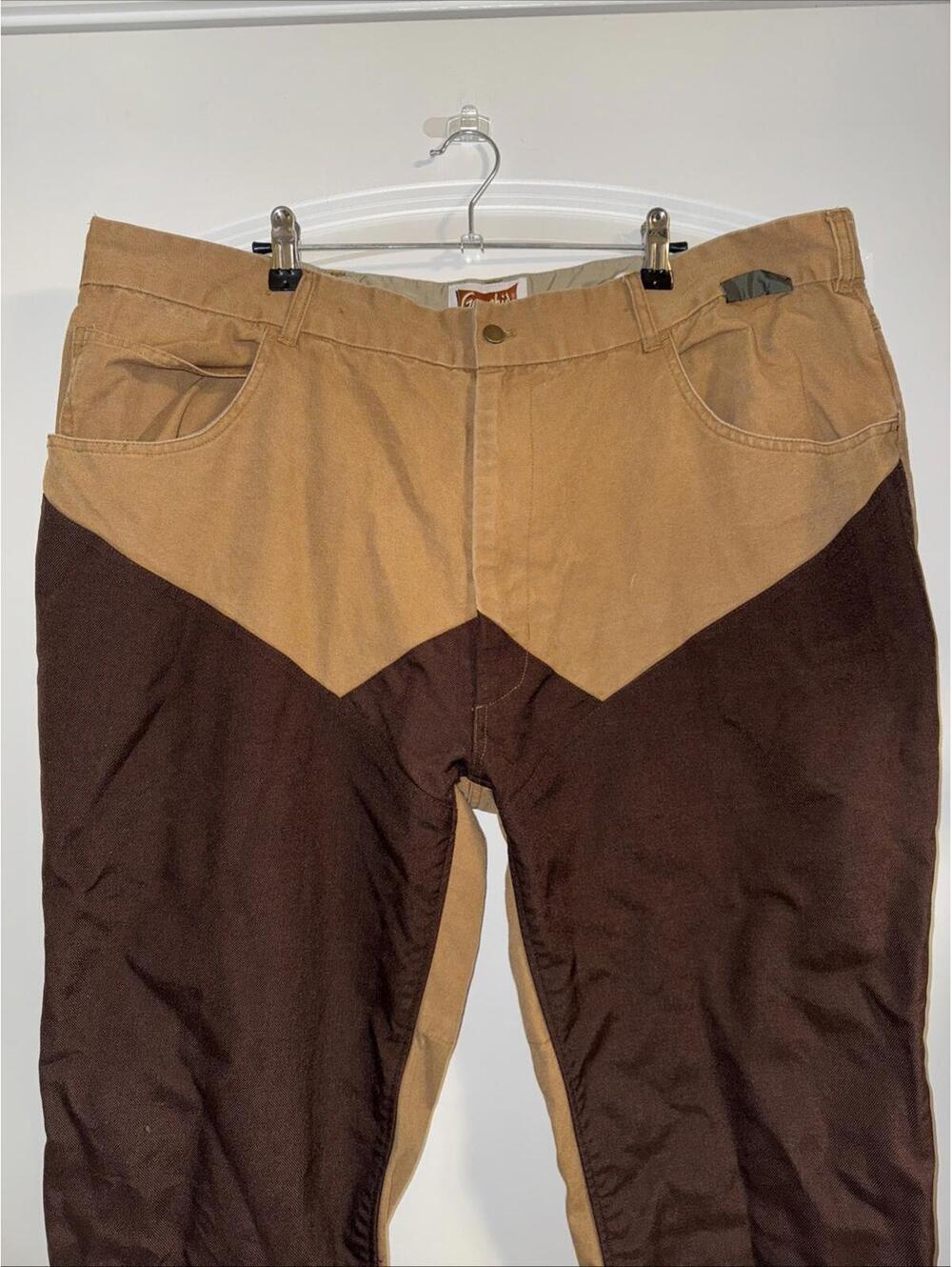 Gamehide Men's Heavy Duty Briar Proof Upland Pheasant Hunting Pants Size 42